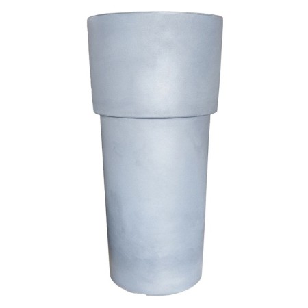 Kashpo for flowers "candle" 38.5x80 cm, 25 l, color anthracite