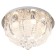 Economic light lamp 10702/5cr RC WTLED, E27 5x40W, color chromium