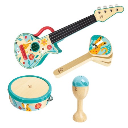 Set of musical instruments Hape, 4 in 1-1