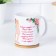 Sublimation mug "beloved friend" dear friend, with application