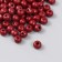 Beads for creativity tree "Bordeaux" d-0.8 cm, set of 20 g