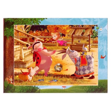 Puzzle "Masha and the Bear - 2", 80 elements, mix-25