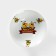 A set of porcelain dishes "Bees", 3 objects: mug 200 ml, salad bowl 350 ml, fine plate d = 16.5 cm, MIX drawing