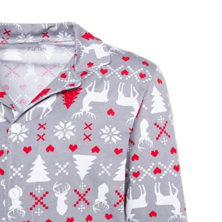 Pajama New Year's male KAFTAN "Scandinavia", size 48-8