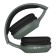 Pero BH04 headphones, wireless, full -size, microphone, 400 mAh, up to 20 hours, green