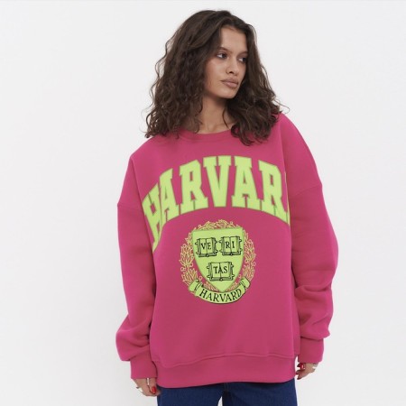 Women's sweatshirt was launched, pink color, rr One size (42-46)-1