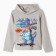 Sweatshirt for boys, gray color, height 98 cm