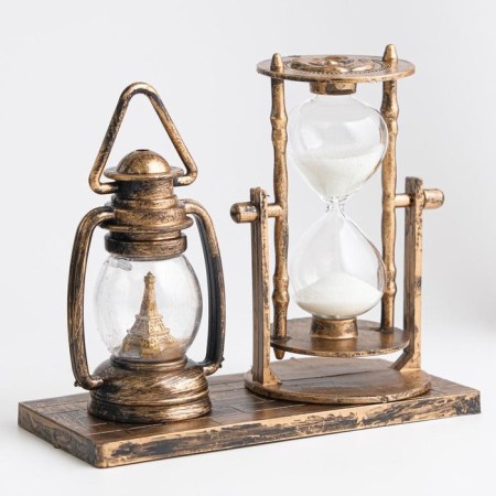 Sanding clock "kerosene", souvenir, 15.5 x 6.5 x 12.5 cm-3