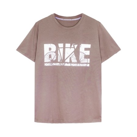 Male T -shirt, size 58, coffee color-2