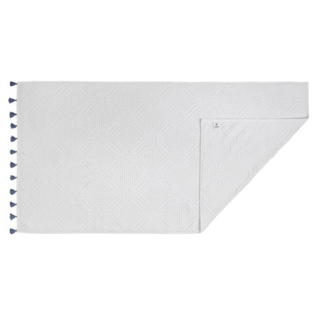 A towel with tkano essiential brushes, 610 gr, size 70x140 cm, dark blue color-2