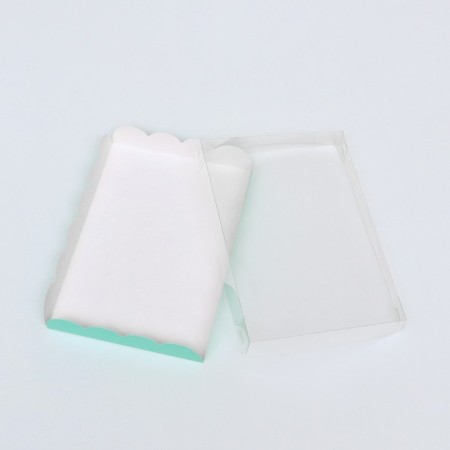 Box for cookies, mint, 22 x 15 x 3 cm-3