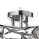 Chandelier 73172/6 E27 40W chrome 60x60x26 cm Bayerlux