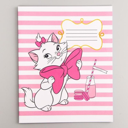 Notebook in a cage 12 sheets, 5 types of mix, cover coated cardboard, cats aristocrats-5
