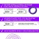 3D handle Amazingcraft, ABS set of plastic 10 colors 10 m, lilac color
