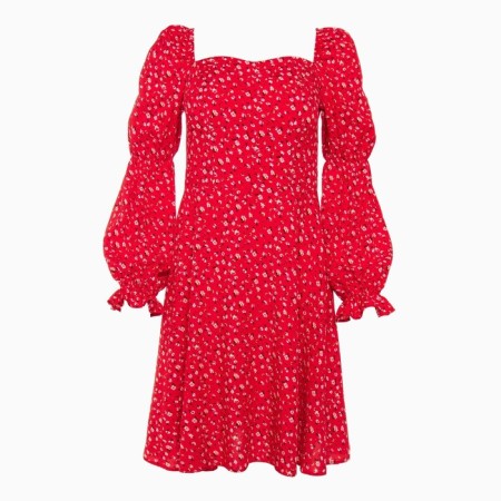 Women's dress mini minku: enjoy color red, rr 44-7