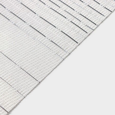 Set of serving napkins on the table "Yang", 4 pcs, 30 × 45 cm, white color-6