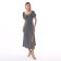 Women's dress, black color, size 48