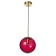 Lamp Bayerlux 2481/1RD E27 40W red 20x20x17.5-117 cm