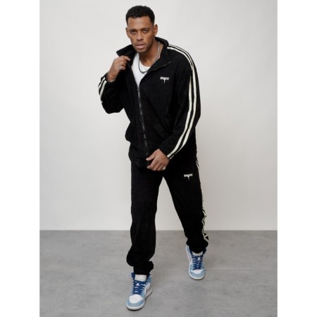 Sports suit men's, size 48, black color-13