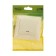 Luazon Lighting "Antei" switch, 10 A, 1 key, with backlight, hidden beige