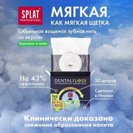 Bergamot tooth thread and lime ru-cis (23) 30m Refill-2