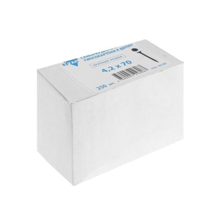 Wood self -tapping screw, 4.2x70 mm, phosf, large step, in packaging 250 pcs.-1