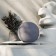 Pillow Decorative Ethel "Shar" d = 30. TsV. Svetlo-gray