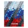 Universal diary for grades 1-11, "Russia Geometry", solid cover 7BC, glossy lamination, 40 sheets