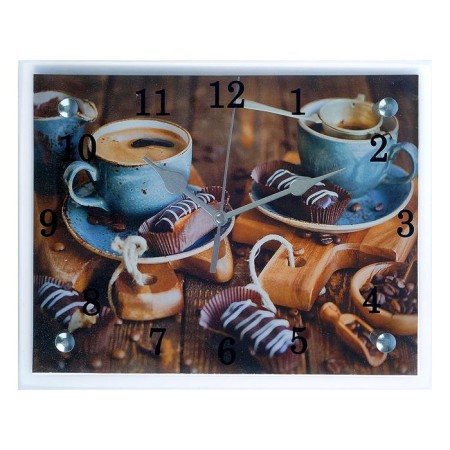 Carty clock, series: kitchen, "coffee and sweets", 20x25 cm-6