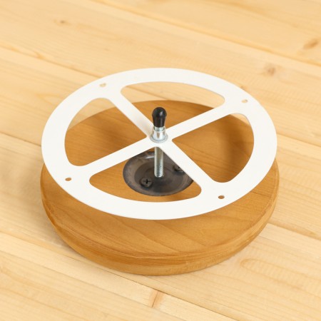 Ventilation valve d = 125mm of thermodrevsin base metal-2