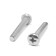 Screw, with a semicircular head, galvanized, Din7985, M5x30 mm, 1000 pcs