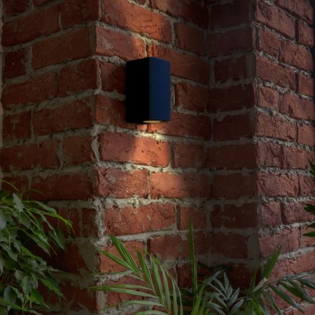 Street lamp Uniel, GU10, IP65, 150x150x92 mm, black color