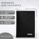 Textura passport cover, black color