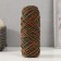 Knitting cord 35% cotton, 65% polypropylene 3 mm 85m/160 ± 10 g (mountain ash/emerald)