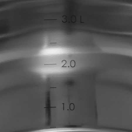Orion pan, 3.5 l, d = 20 cm, glass cover, heat distribution bottom, induction-2