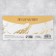 Gift envelope with the inner pocket “Congratulations!”, Gold marble 20 x 9.5 cm