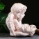 Figure - Climb "Angel with a jug" 23x23x27cm aged