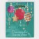 Laminated vertical “Happy New Year”, S 11.5 x 14.5 x 5.5 cm, New Year
