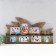 Multi -frame in 7 photos (10x15/5 pcs, 10x10/2 pcs) plastic, col. bronze