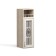 Cabinet-alarm cabinet with a shelf Angelica 300x300x920 oak milk/ash