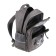 School backpack Bruno VisConti, 40 x 30 x 16 cm, ergonomic back, "hip-hop", dark gray