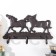 Decorative metal hooks "horses in the field" 30x4x17.5 cm