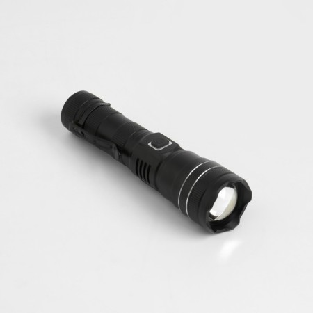 Manual battery flashlight, 50 W, 4.2 V, 3000 mAh, range 500 m, P50, 5 modes, Type-C 7620