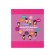 Notebook for recording foreign words, 48 ​​sheets in a ruler on the bracket, Erichkrause Hello, cover coated cardboard, offset block, mix