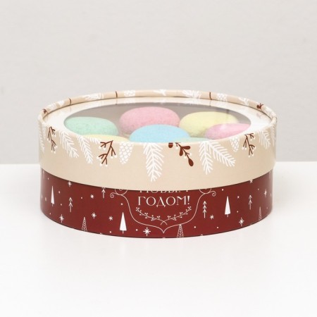 Box for Makarun Tubus with the Dance "Round Tree" 18 x 18 x 6 cm-3