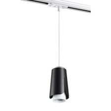 Tulip track lamp, 9W GU10, 1-F, black color