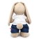 Soft toy "Bunny Mi", with a camera, 25 cm