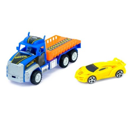 Truck Inertial "Carrier" with a car, MIX color-5