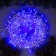 Garland "thread" 20 m, IP44, white thread, 200 LED, glow blue, 8 modes, 220 V