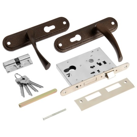 Cut Lockland RD007, with a handle, brown color-2